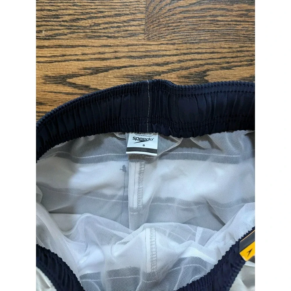 New Nwt Speedo Men's Swim Shorts Trunks Bottoms Swimsuit UPF 50+ Size S Small